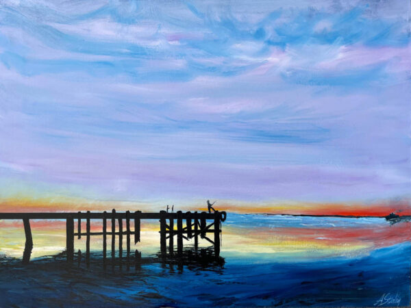 Sunset Pier Fishing
