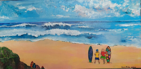 Loving the waves