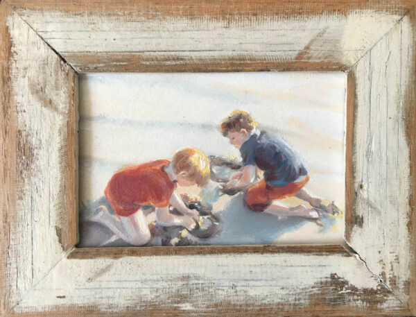 Children at Apollo Bay - SOLD!